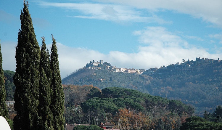 Skyline of Montecatini Alto